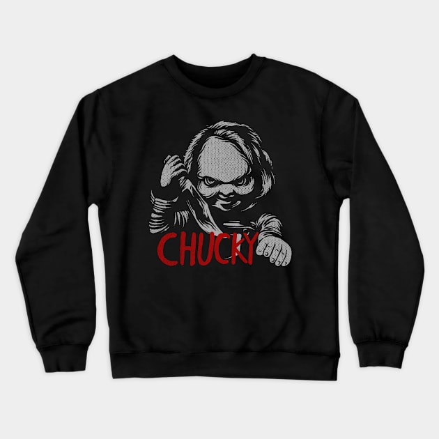 Killer chucky Crewneck Sweatshirt by terror machine std